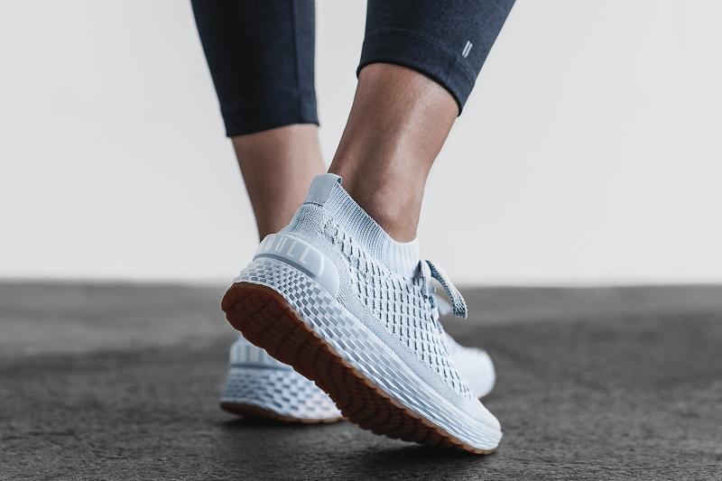 Blue Nobull Ice Knit Runner Women's Running Shoes | CA X1693Y